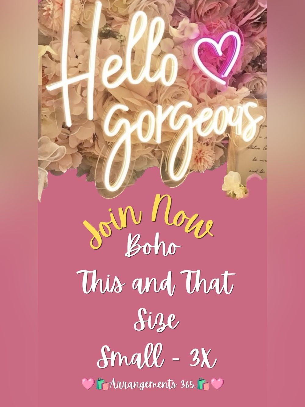 🚨Arrangements 365 is LIVE! Come Get These Boho DEALS!!! Join Now🚨